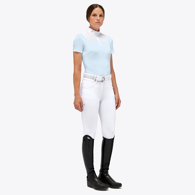 POLO GARA CAVALLERIA TOSCANA SAN GALLO Donna, Manica Corta 